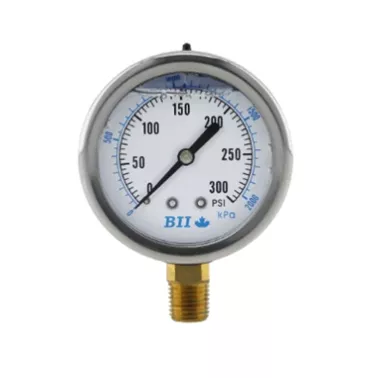 0-300 PSI L/F PRES GAUGE