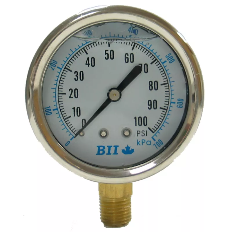 0-5000 PSIL/F PRES GAUGE
