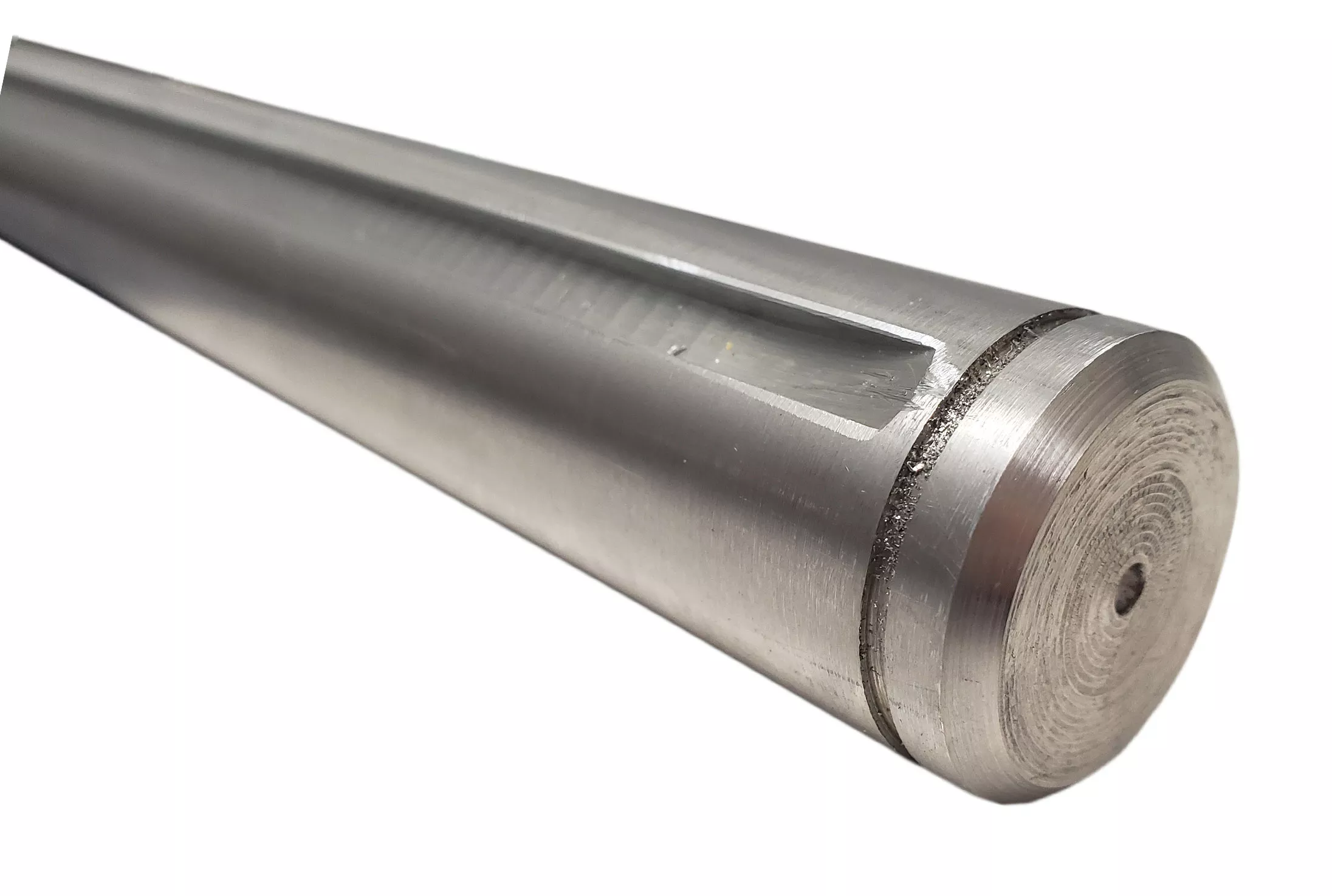 1-1/4″ Aluminum Axle (36″ – 45″) Snap Ring Groves | 1/4″ Keyway