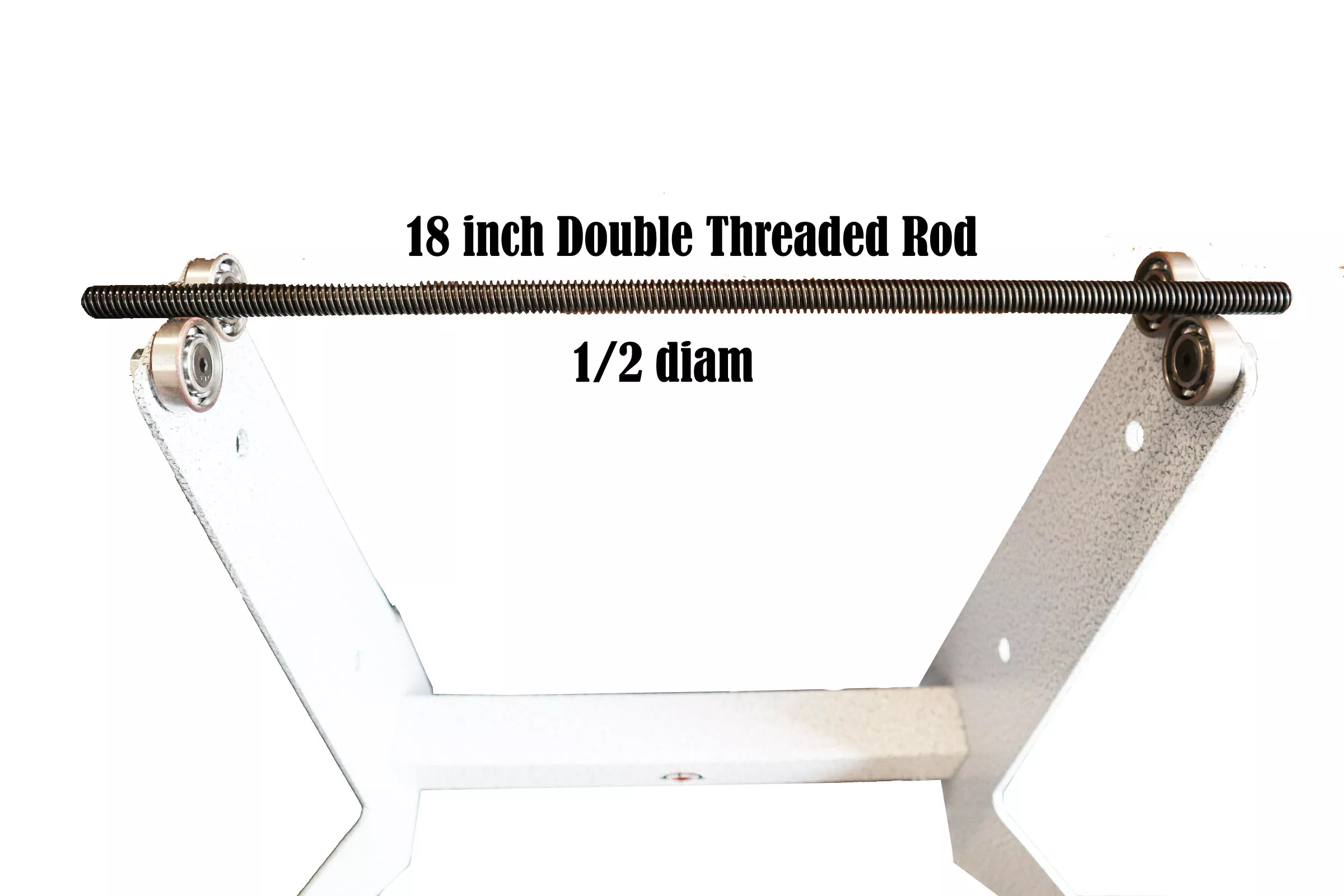 1/2″ x 18 inch ACME Threaded Rod goes with LARGE CONES