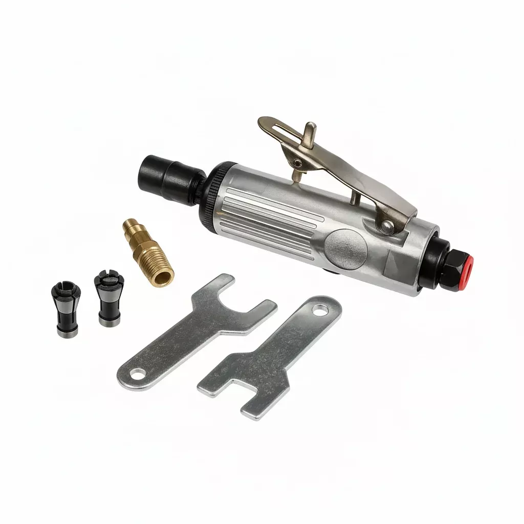 1/4″ &1/8″ Pneumatic Die Grinder – Mini Compact Air Tool Front Exhaust