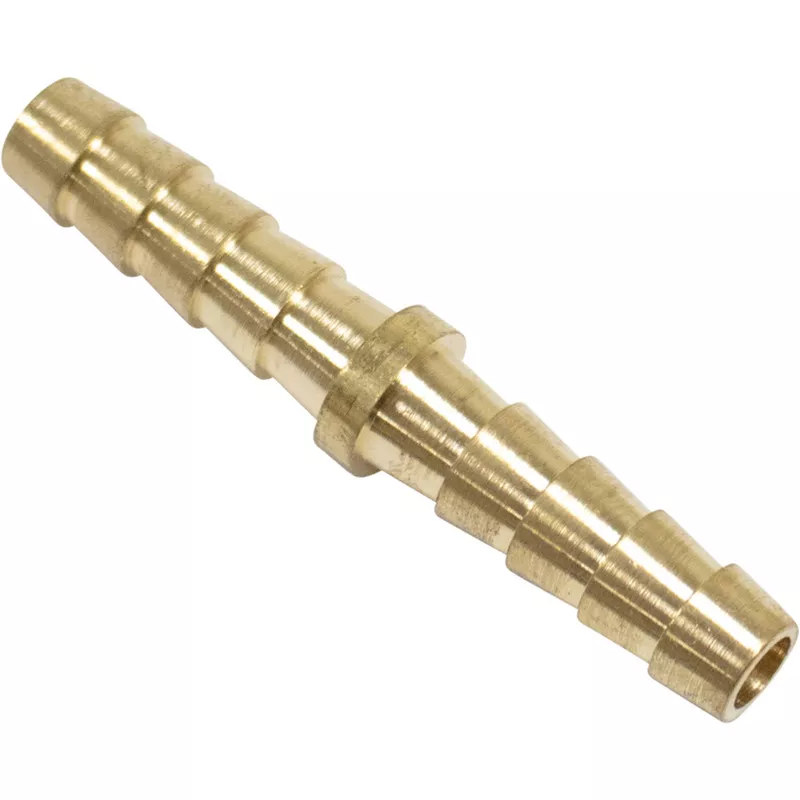 1/4" Fuel Line Splicer (Brass) from Helix Racing Products