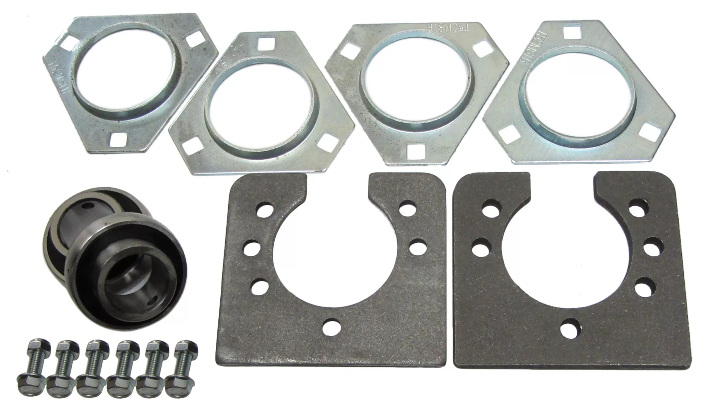 1″ Axle Bearing Kit with Flangettes and Bearing Hangers