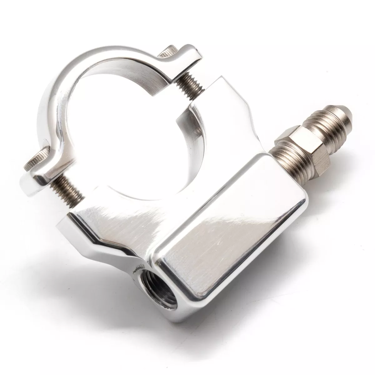 1″ HANDLEBAR PSI GAUGE MOUNT – POLISHED