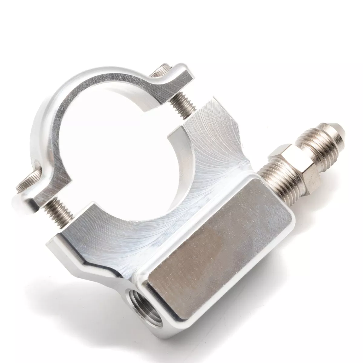 1" HANDLEBAR PSI GAUGE MOUNT - RAW