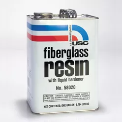 1 QT FIBERGLASS RESIN