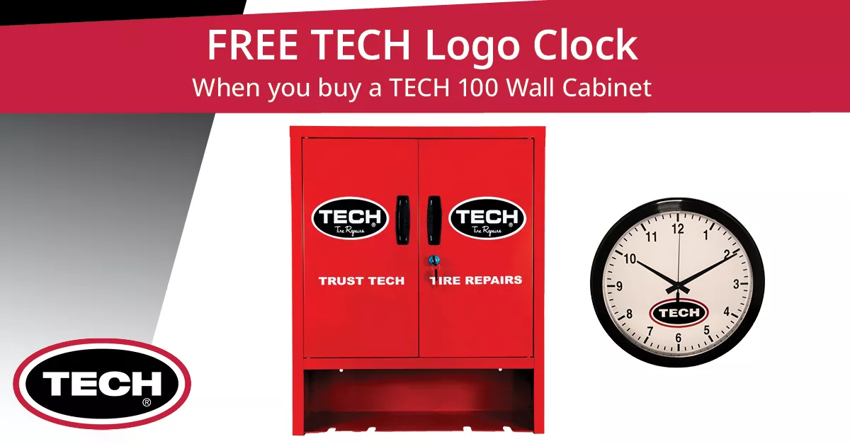 100 – TECH Tire Repair Locking Cabinet