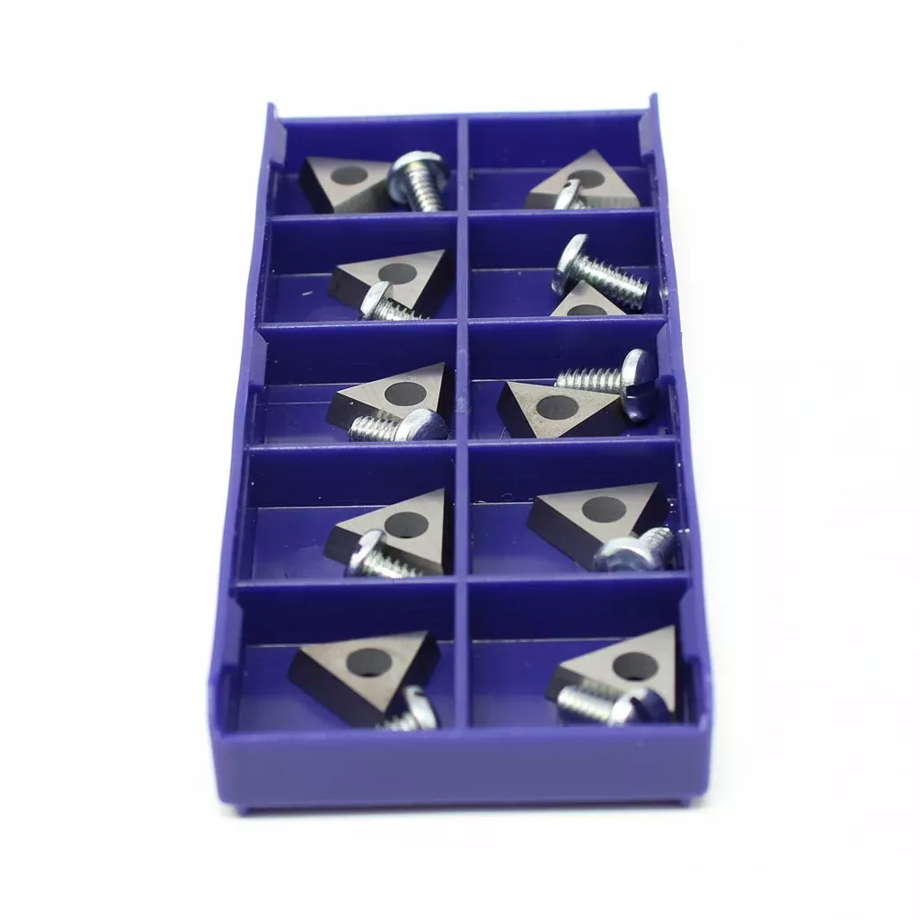 10pc Positive Rake Carbide Brake Lathe Bits - CB433796
