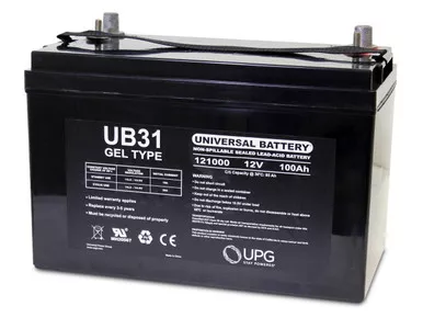 12 Volt 100 Ah Gel Cell Sealed Lead Acid Battery