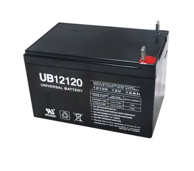 12 Volt 12 Ah SLA Battery - UB12120 Nut & Bolt (40842)
