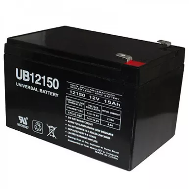 12 Volt 15 Ah SLA Battery - UB12150 (40672)