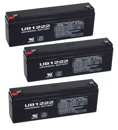 12 Volt 2.2 Ah SLA Battery - 4 Pack