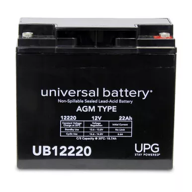 12 Volt 22 Ah SLA Battery - UB12220IT (40582)