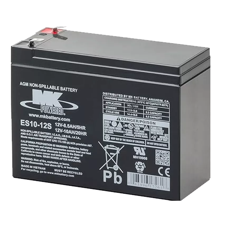 12V 10AH Sealed AGM, Pair