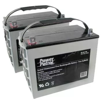 12V 75 AH Sealed Lead Acid (Pair)