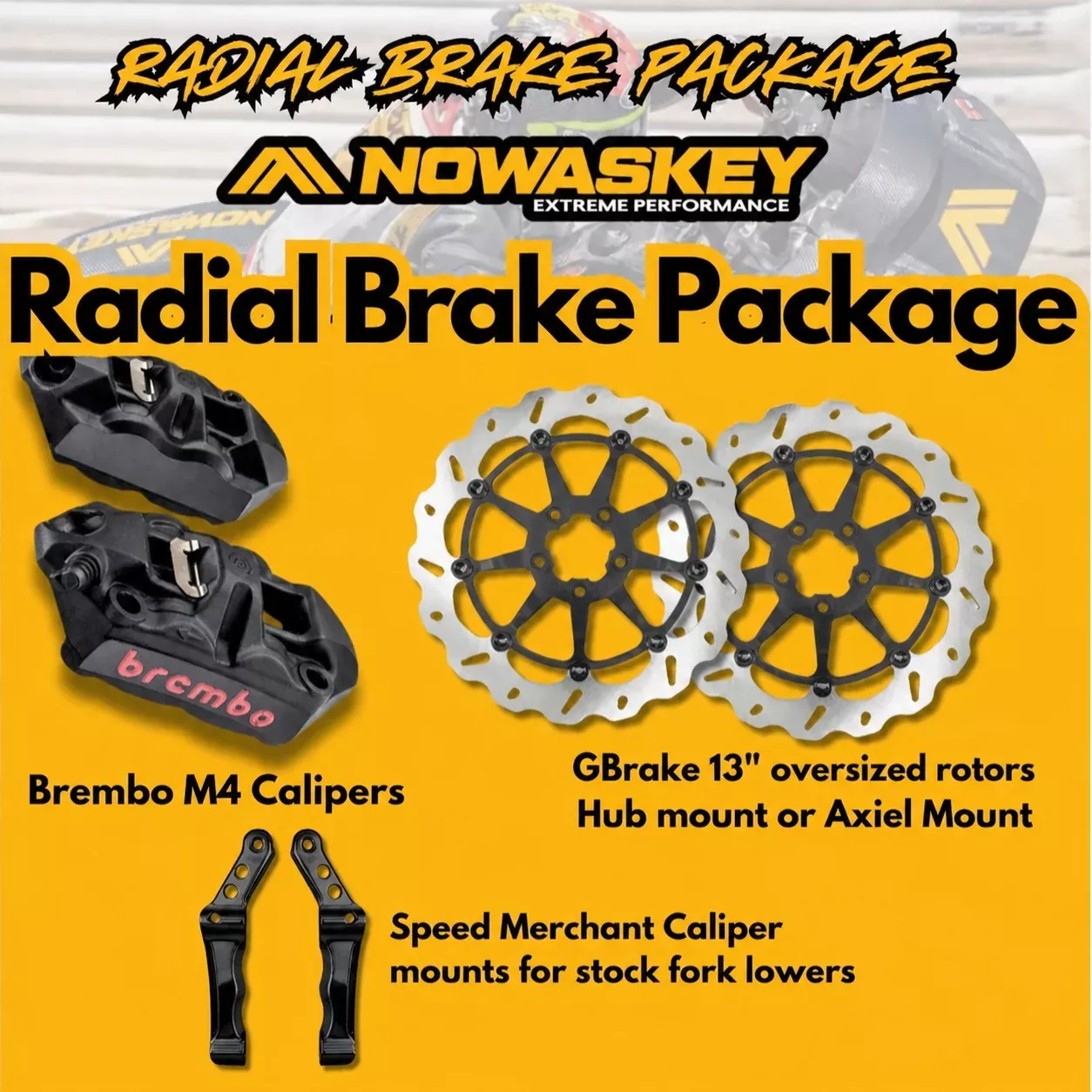 13” Radial Brake Conversion Kit (Complete Package) | 2000-2024 HD Baggers