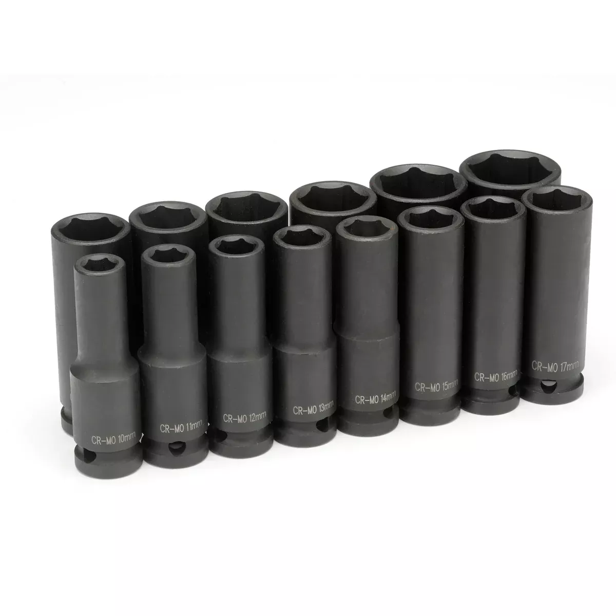14pc Metric Deep Impact Socket Set – 1/2″ Drive