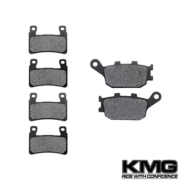 1999-2000 Honda CBR 600 F4 Front + Rear Non-Metallic Organic NAO Brake Pads Set