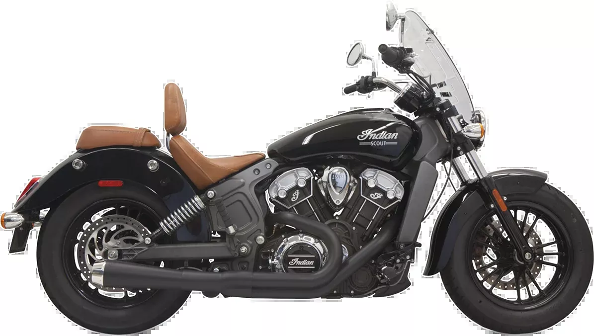 2:1 Exhaust – Black – Scout