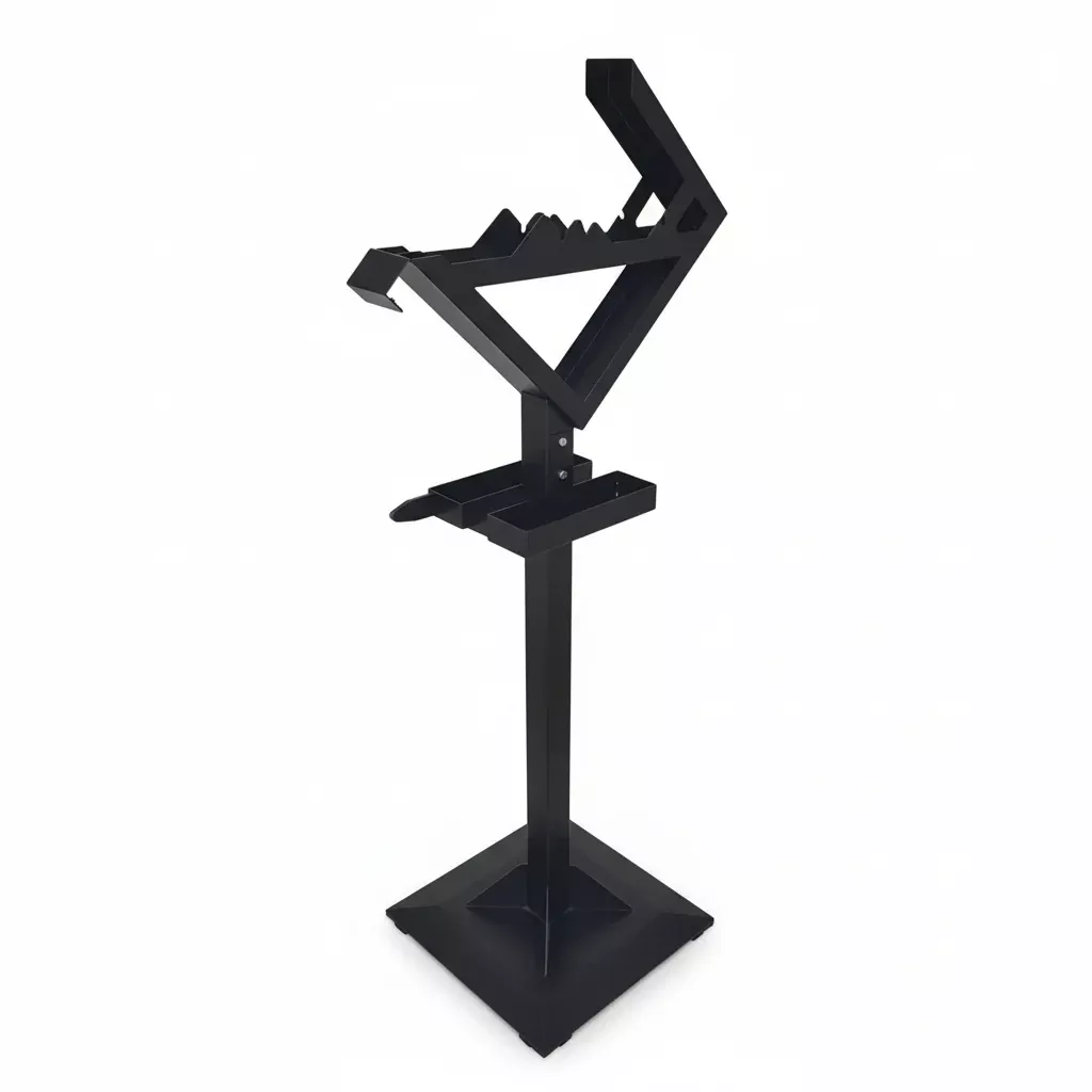 2-Roll Wheel Weight Rack Stand - Floor Dispenser for Stick-On Wheel Weight Rolls