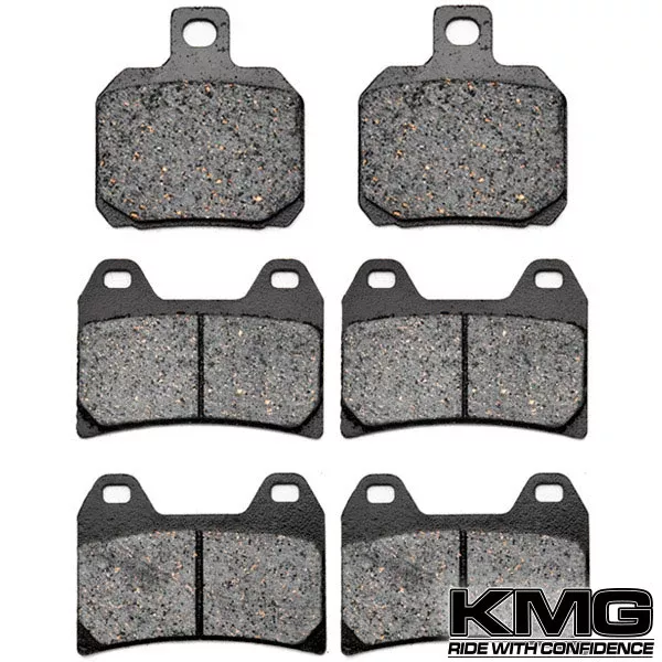 2000-2005 Aprilia SL 1000 Falco Front + Rear Non-Metallic Organic NAO Brake Pads