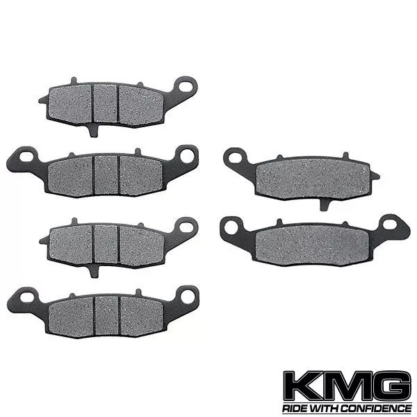 2003-2008 Kawasaki VN 1600 Vulcan Classic Front + Rear Non-Metallic Organic NAO Brake Pads Set