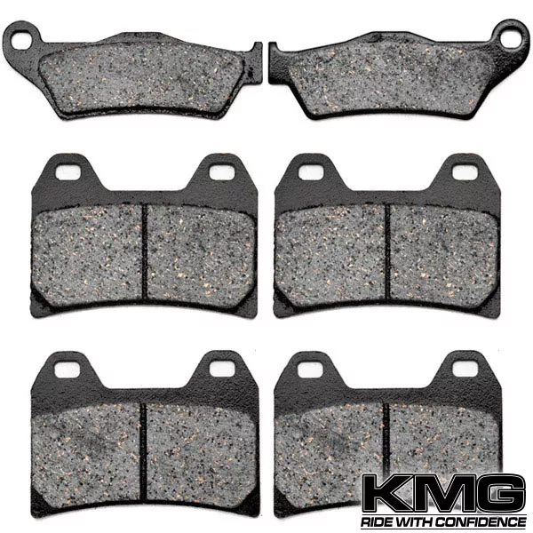 2005-2008 Moto Guzzi Breva V1100 Front + Rear Non-Metallic Organic NAO Brake Pads
