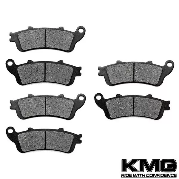 2005-2011 Honda VTX 1800 F1 F2 F3 Front + Rear Non-Metallic Organic NAO Brake Pads Set