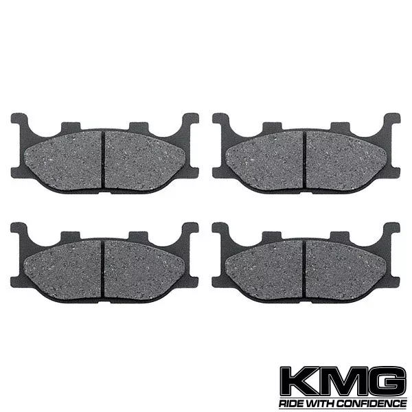 2007-2011 Yamaha XVS 1300 V-Star Front Non-Metallic Organic NAO Disc Brake Pads Set