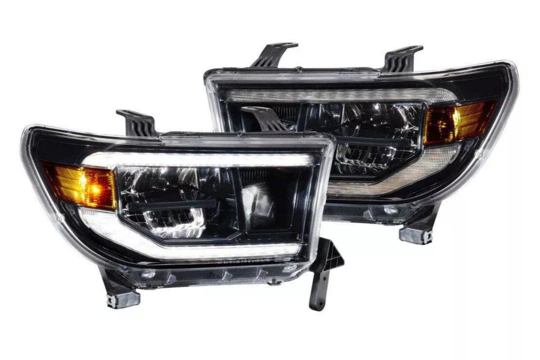 2007-2013 Tundra XB LED Black Headlights (LF533-ASM)