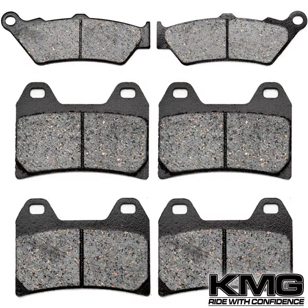 2007 Victory Hammer S Front + Rear Non-Metallic Organic NAO Brake Pads