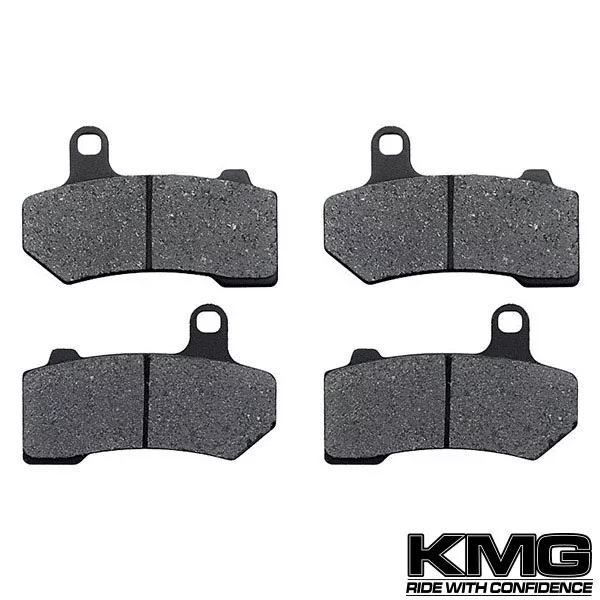 2008-2011 Harley FLHTC Electra Glide Classic Front Non-Metallic Organic NAO Disc Brake Pads Set