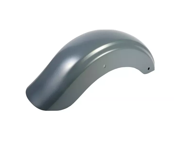 2009+ Bagger Primed Carbon Fiber Rear Fender Kit
