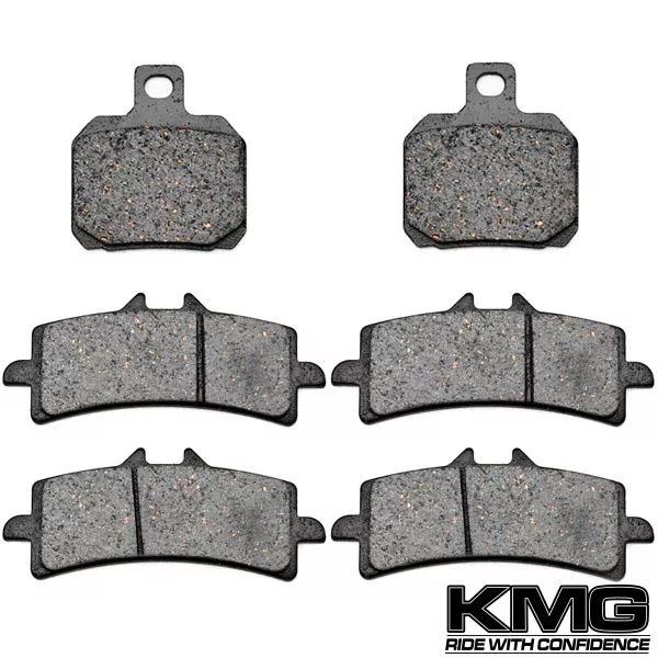 2010-2011 Ducati Hypermotard 1100 Evo SP Front + Rear Non-Metallic Organic NAO Brake Pads