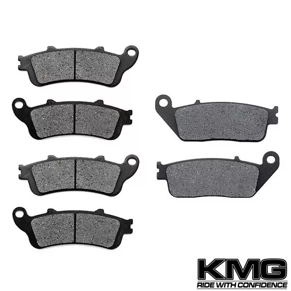 2010-2011 Victory Vision 8 Ball Front + Rear Non-Metallic Organic NAO Brake Pads Set