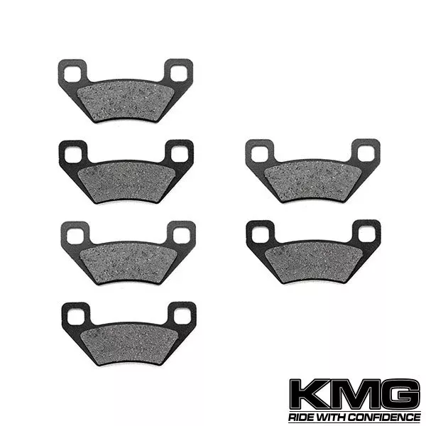 2011 Arctic Cat 700 LTD Efi Front + Rear Non-Metallic Organic NAO Brake Pads Set