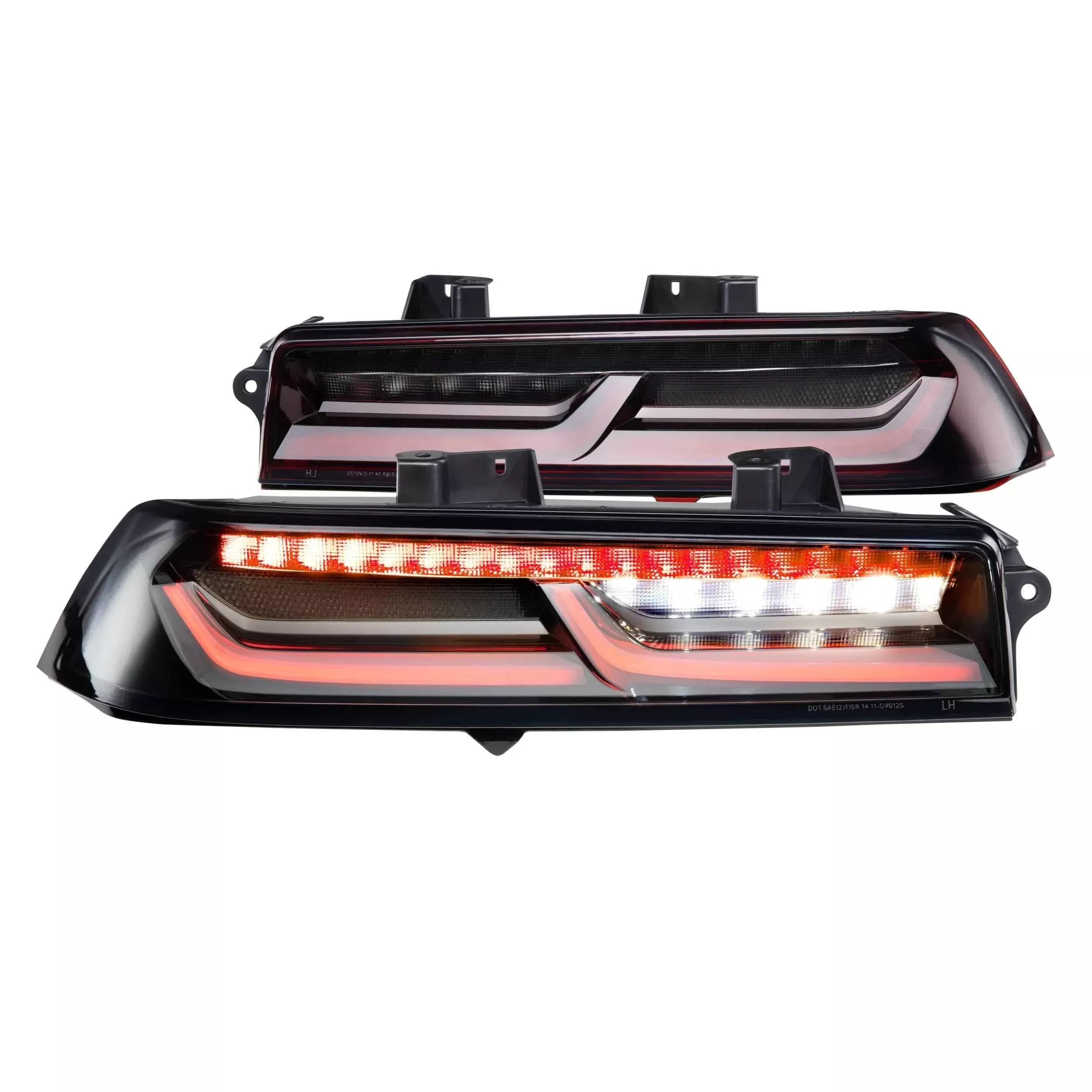 2014-2015 Camaro XB LED Smoked Tail Lights (LF406)