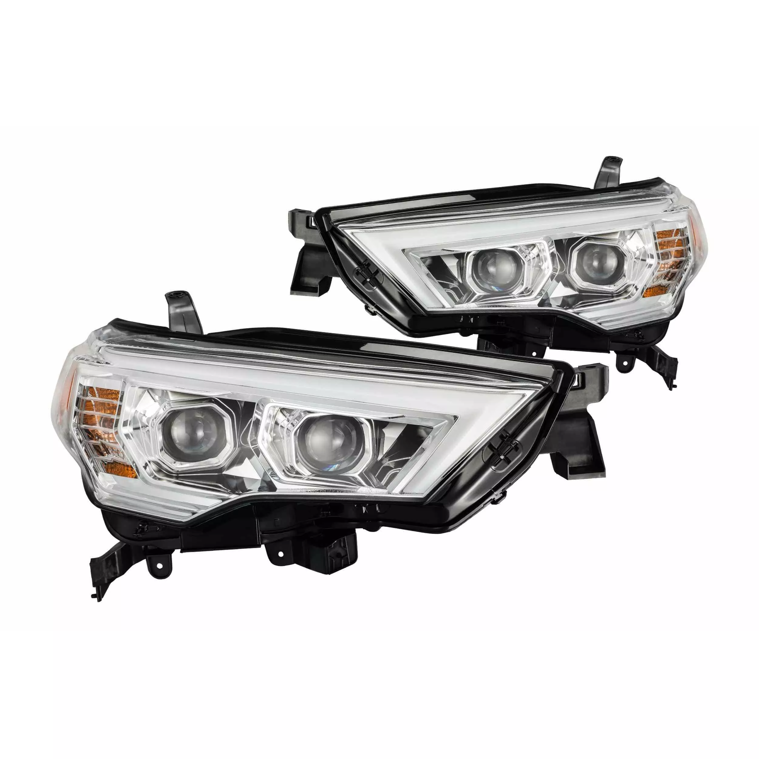 2014-2020 4Runner Pro-Series Halogen Chrome Headlights (880731)