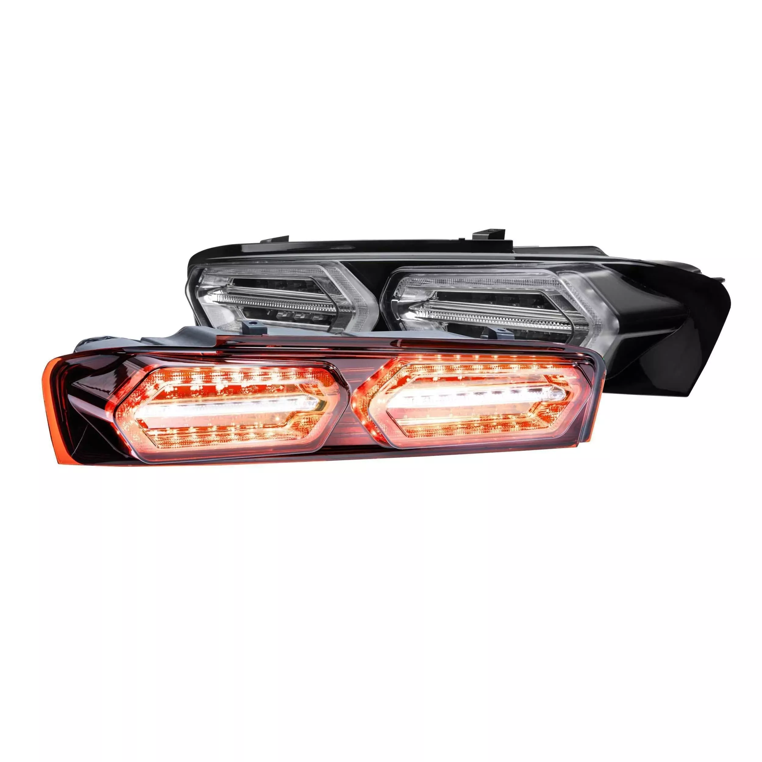 2016-2018 Camaro XB LED Smoked Tail Lights (LF404)