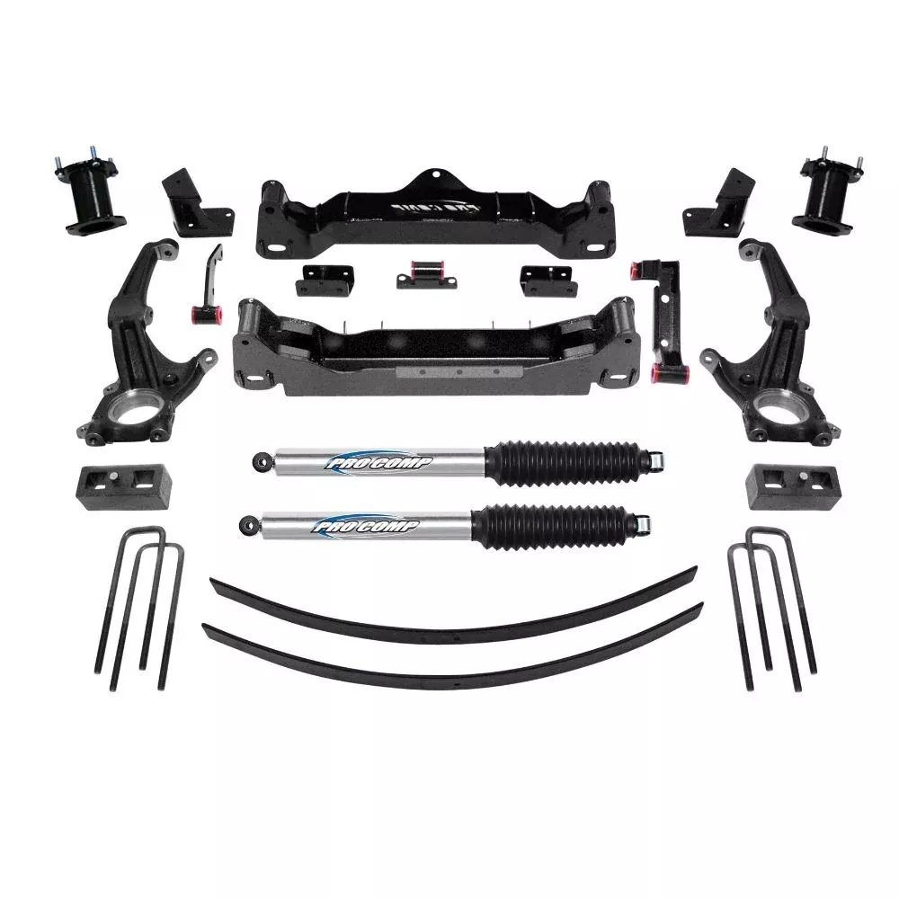 2016-2023 Tacoma Complete 6" Kit (PCSTOY126M)