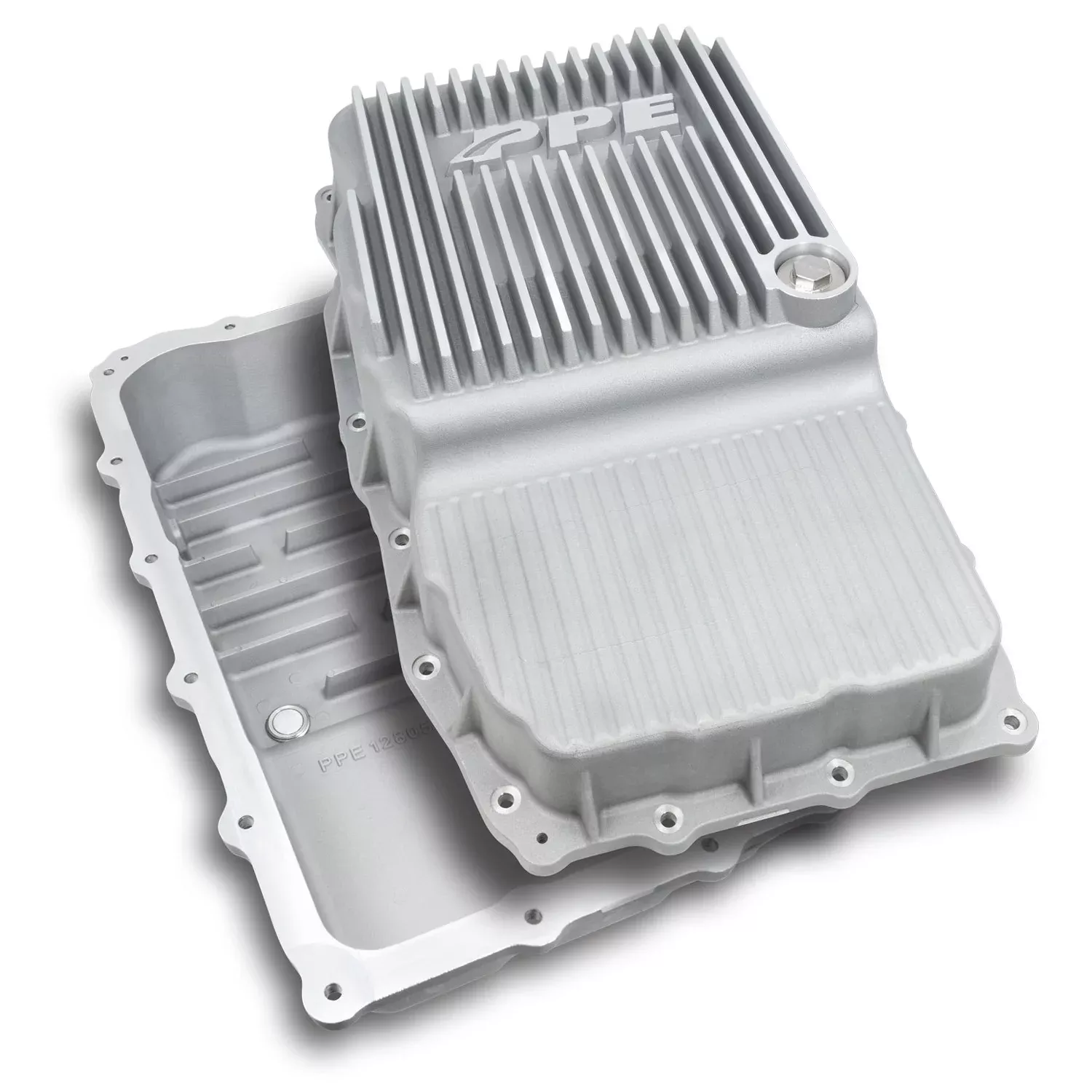 2019-2026 GM 1500 10L80 Heavy-Duty Deep Cast Aluminum Transmission Pan Raw (128051300)