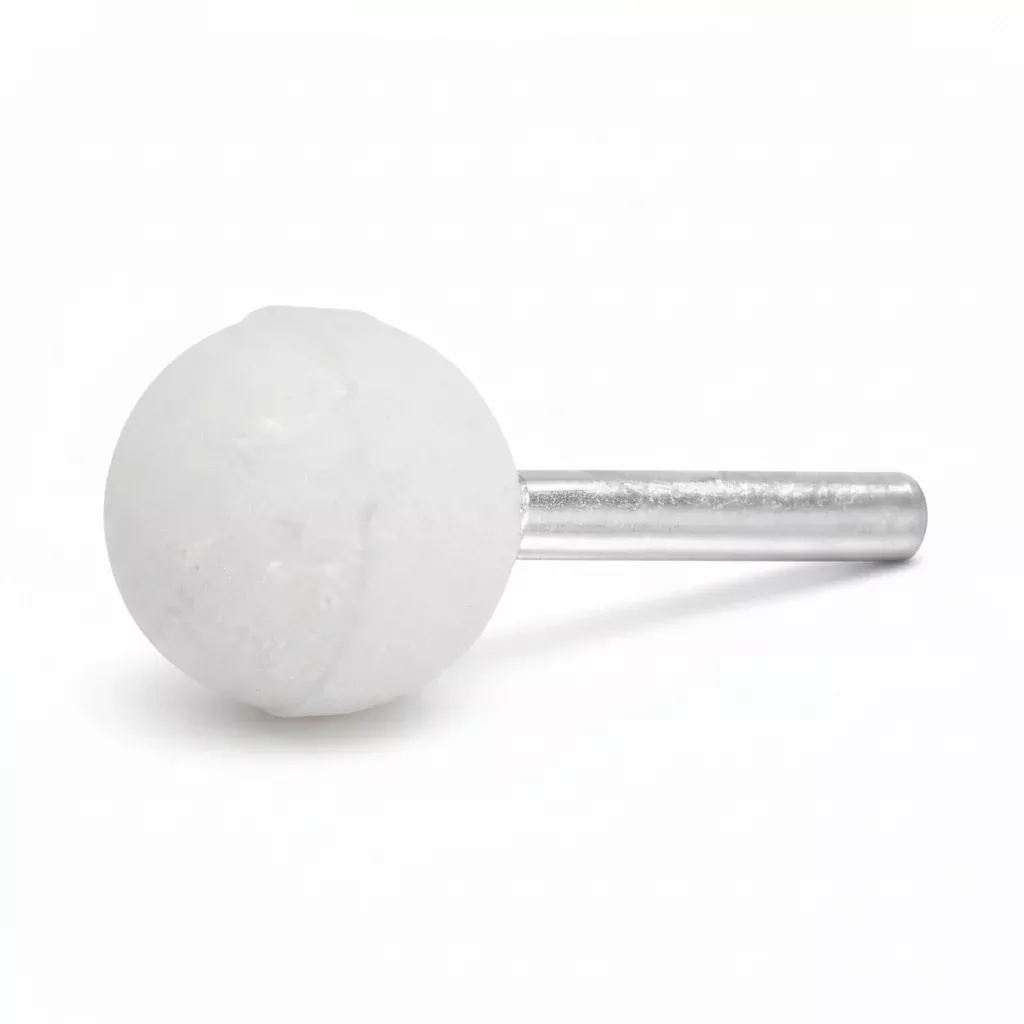 25mm Ball Shape Grinding Wheel – 1/4″ Shank Mounted Stone