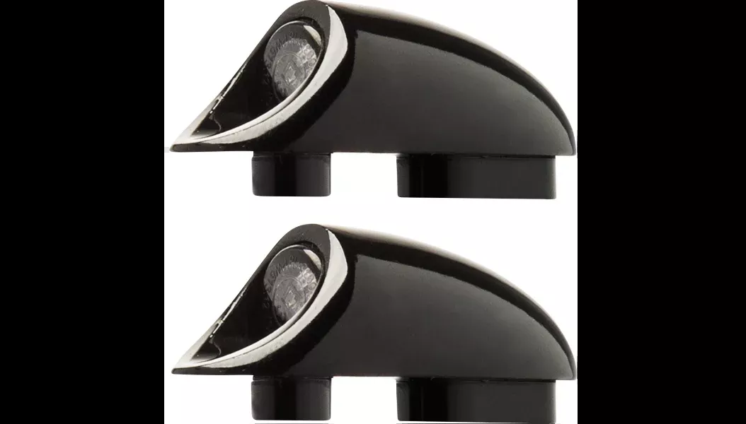 3-1 Mini Fender Strut Indicator Lights - Black