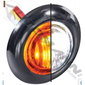 3/4" AMBER/WHITE LED