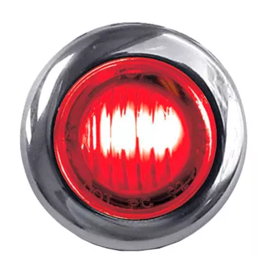 3/4" CLEAR RED MARKER