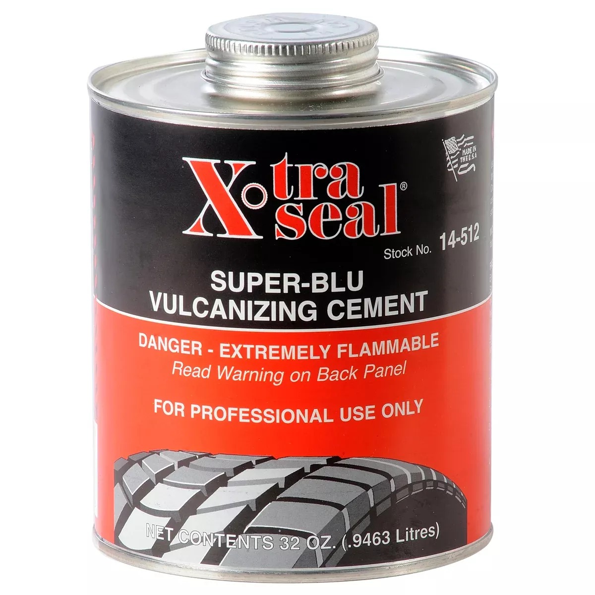 32 oz. (945ml) Heavy Duty Super-Blu Cement, Flammable
