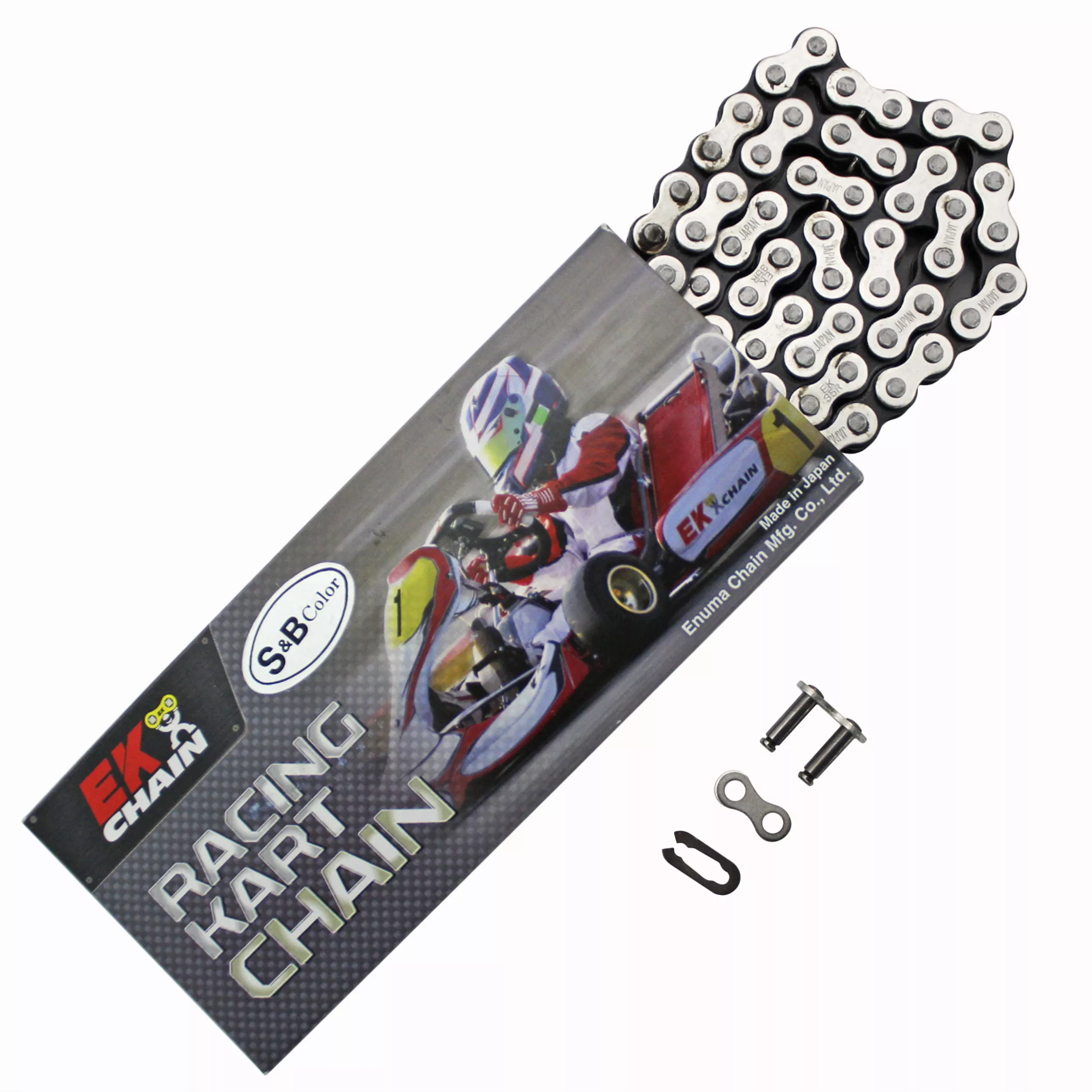 #35 EK Kart Chain – Silver 106 Links