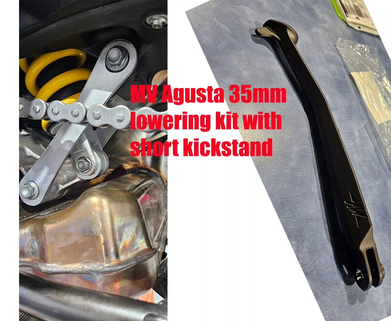 35mm lowering dogbone kit for Turismo Veloce