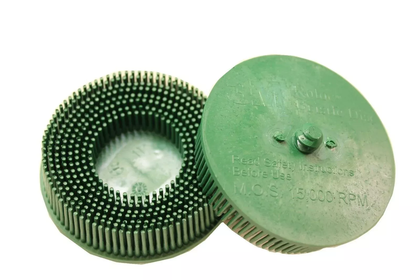 3M 07526 3″ 50 Grit Scotch-Brite Roloc Bristle Disc Pack of 2