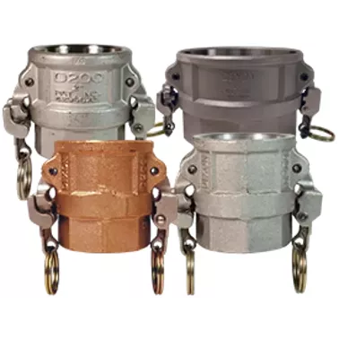 4" BRASS CAMLOCK FTG
